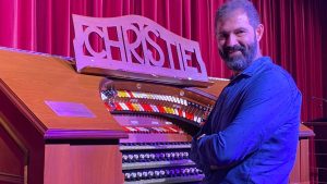 David Bailey at the TOSAQ Christine Cinema Pipe Organ